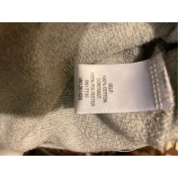 Xhilaration Gray W/ Sequins 3/4in Sleeves 100% Cotton Lightweight Stylish Fringe - Picture 9 of 9